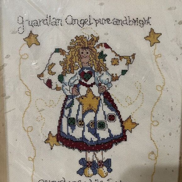Candamar Designs Reflections for the Heart Guardian Angel Needle Art 50874 NEW - Picture 3 of 5